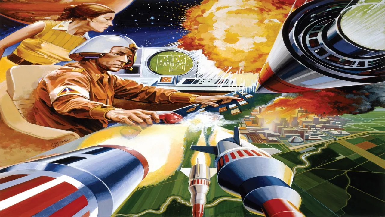 Backdrop artwork for ICBM Attack