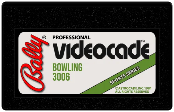 Bowling (prototype) cart