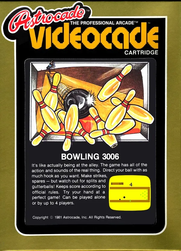 Bowling (prototype) box art
