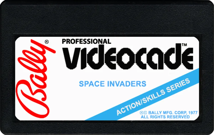 Space Invaders cart