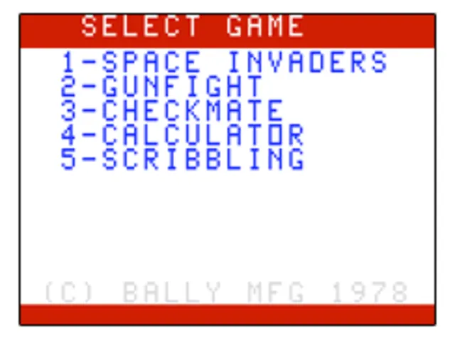 Space Invaders screenshot