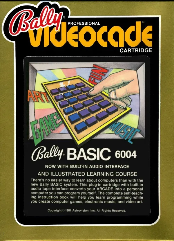 Bally BASIC box art