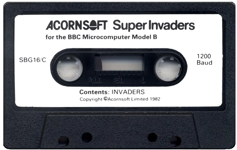 Super Invaders cart