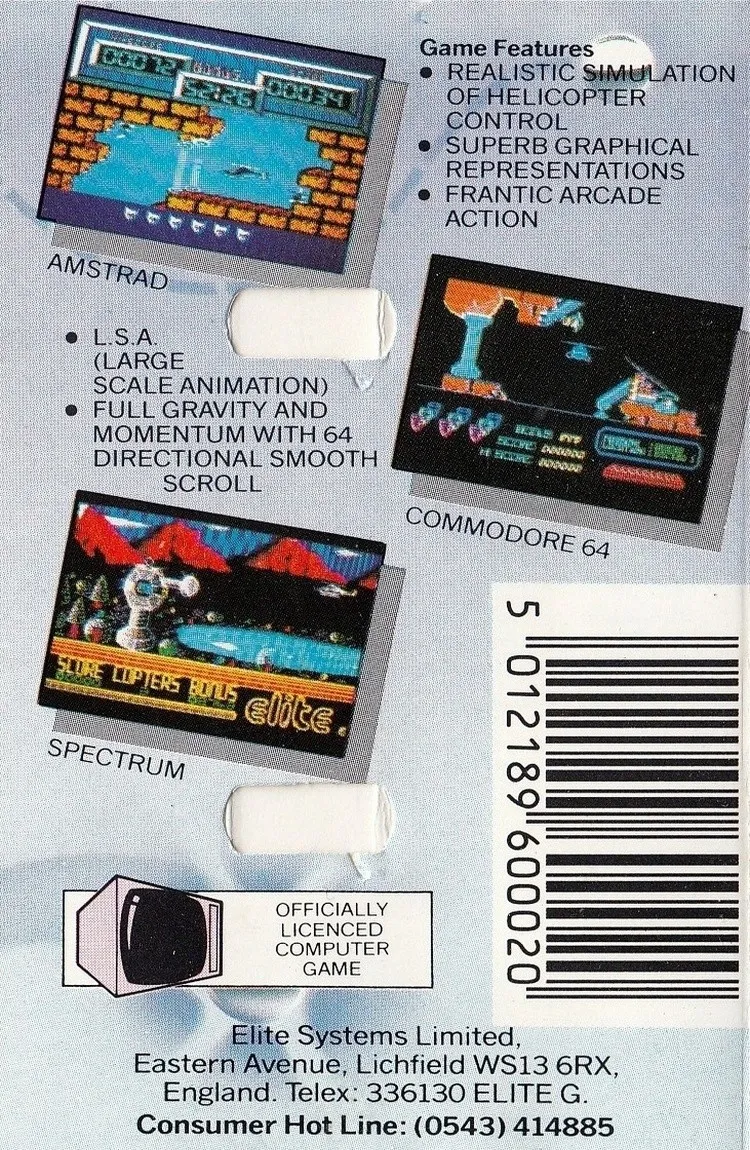 Airwolf box back