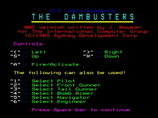 Backdrop artwork for Dambusters