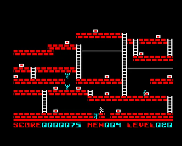 Backdrop artwork for Lode Runner