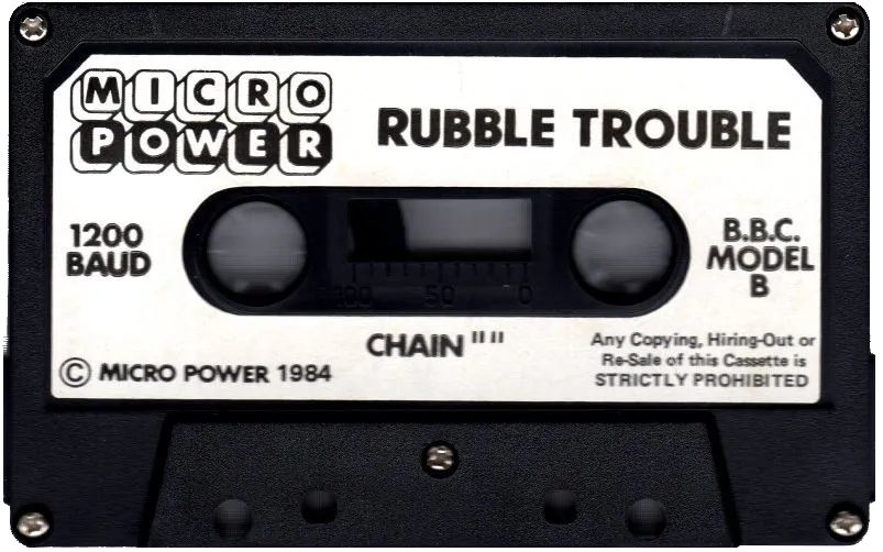 Rubble Trouble cart
