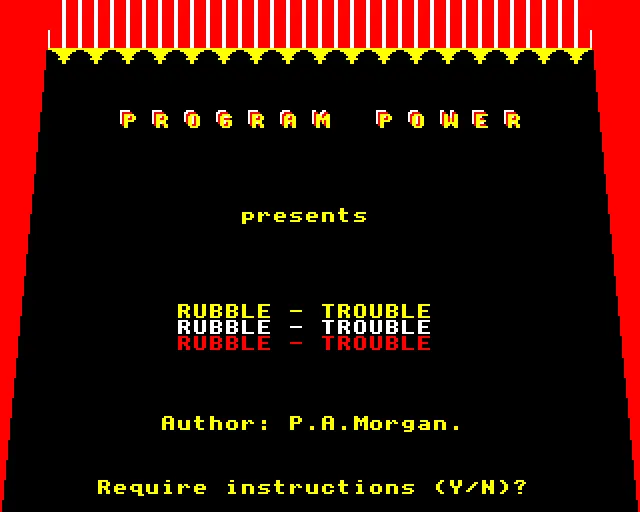 Rubble Trouble screenshot