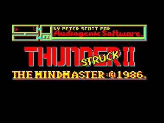 Backdrop artwork for Thunderstruck 2: The Mindmaster