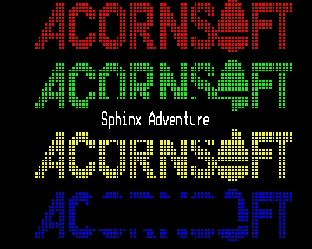Sphinx Adventure screenshot