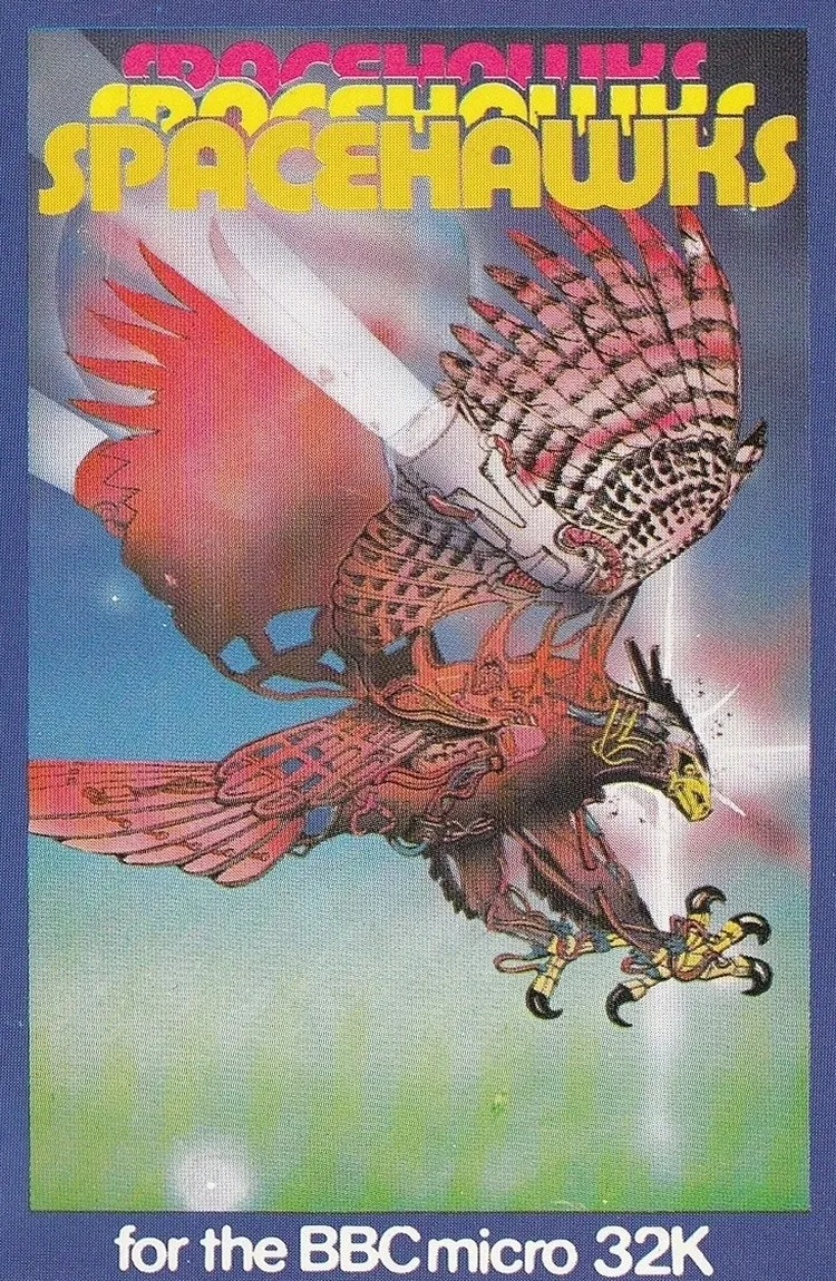 Space Hawks box art