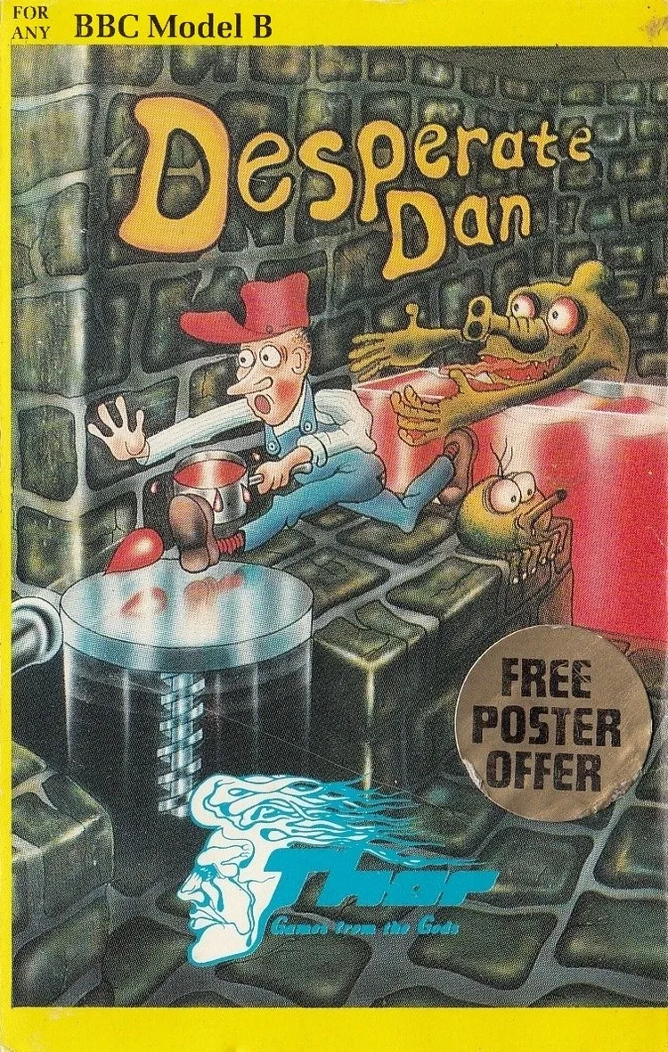 Desperate Dan's Dungeon box art