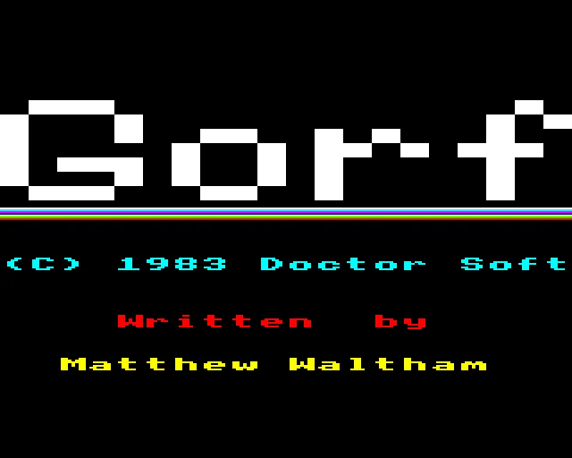 Gorf screenshot