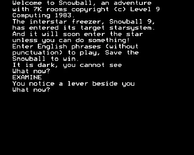 Snowball screenshot