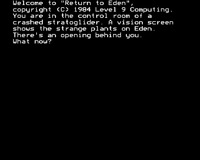 Return to Eden screenshot