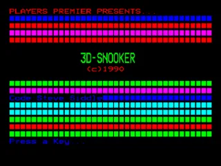 3D Snooker screenshot