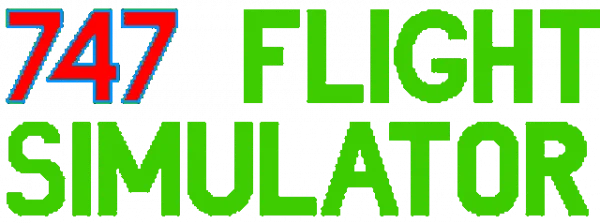 747 Flight Simulator logo