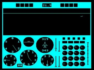 Backdrop artwork for 747 Flight Simulator
