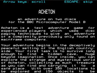 Acheton screenshot