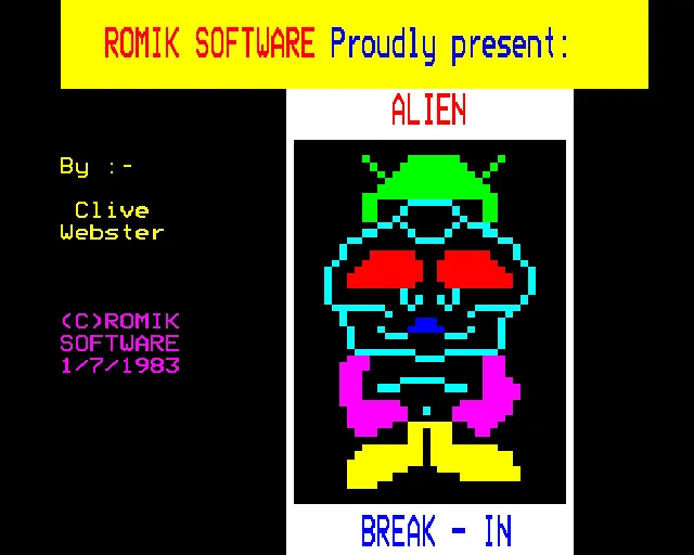 Alien Break-In screenshot