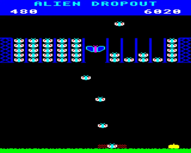 Backdrop artwork for Alien Dropout
