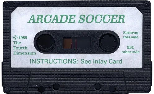 Arcade Soccer cart