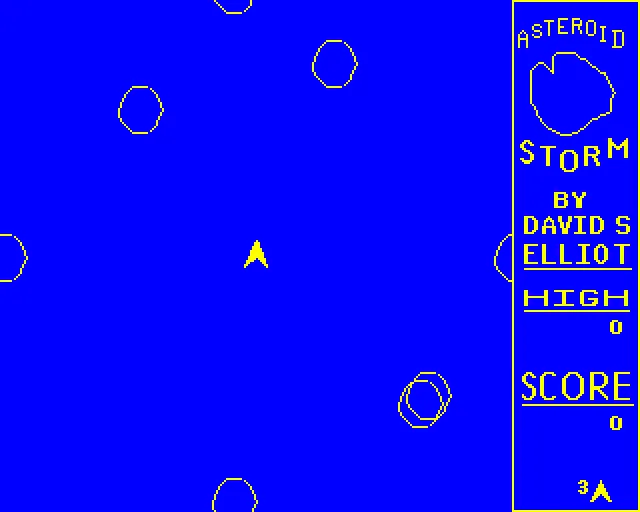 Asteroid Storm screenshot
