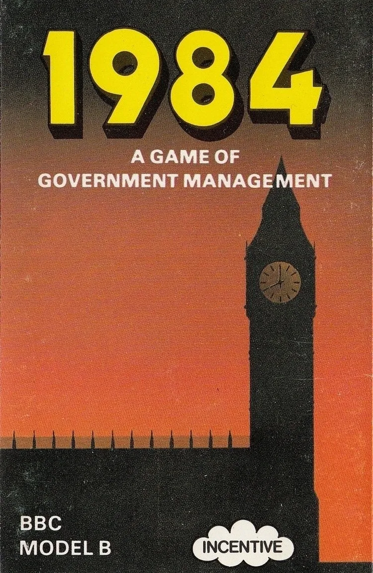 1984: A Game of Government Management box art