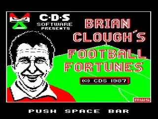 Brian Clough's Football Fortunes screenshot