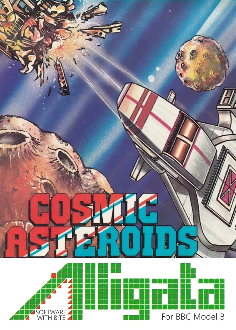 Cosmic Asteroids box art