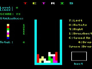 Backdrop artwork for Tetris