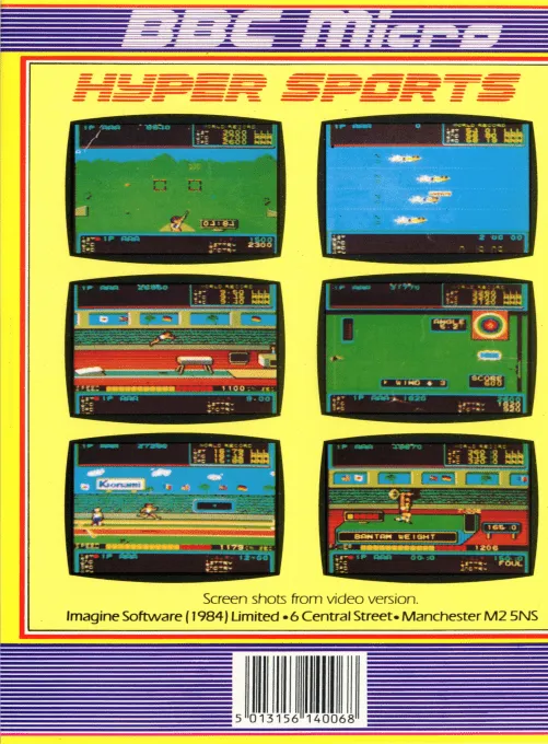 Hyper Sports box back