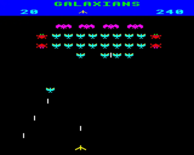 Galaxians screenshot