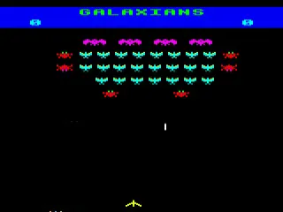 Backdrop artwork for Galaxians