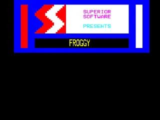 Frogger screenshot