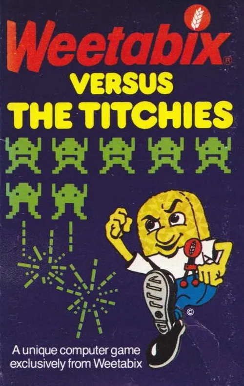 Weetabix versus the Titchies box art