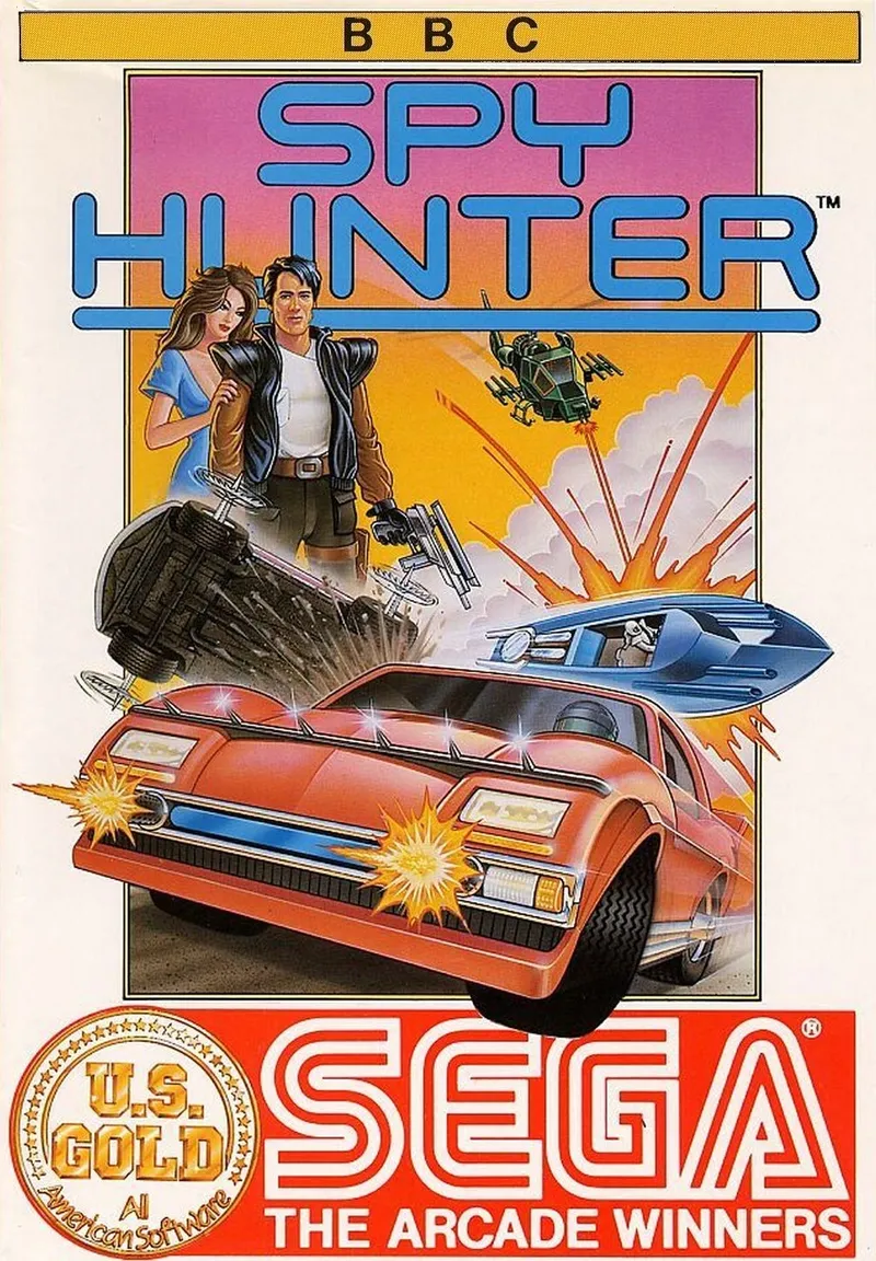 Spy Hunter box art