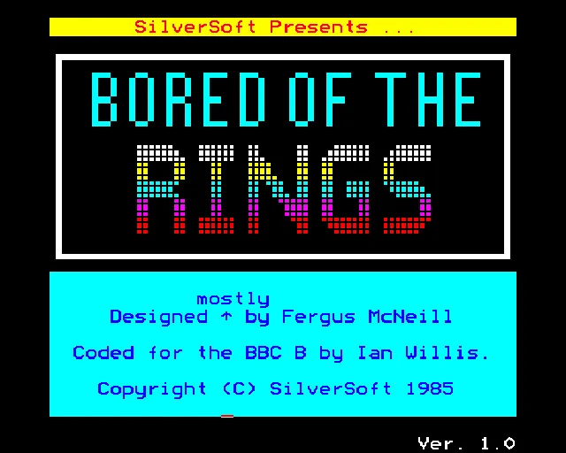 Bored of the Rings screenshot