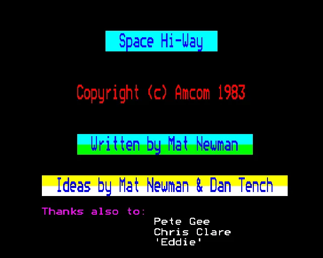 Space Hi-Way screenshot