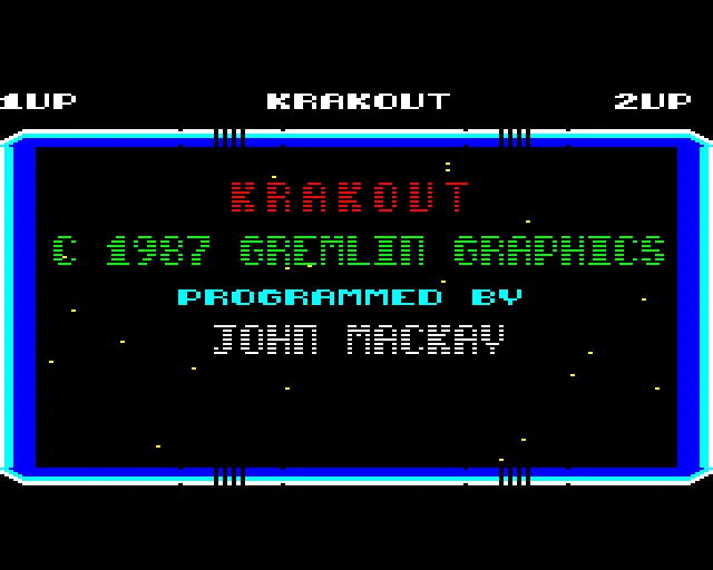 Krakout screenshot