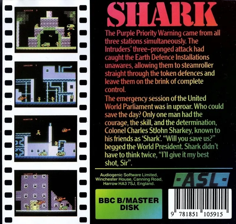 Shark box back