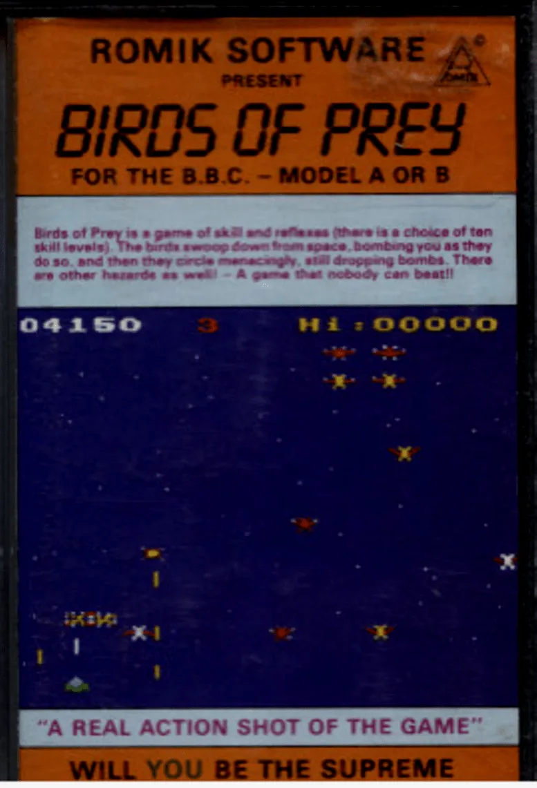 Birds of Prey box art