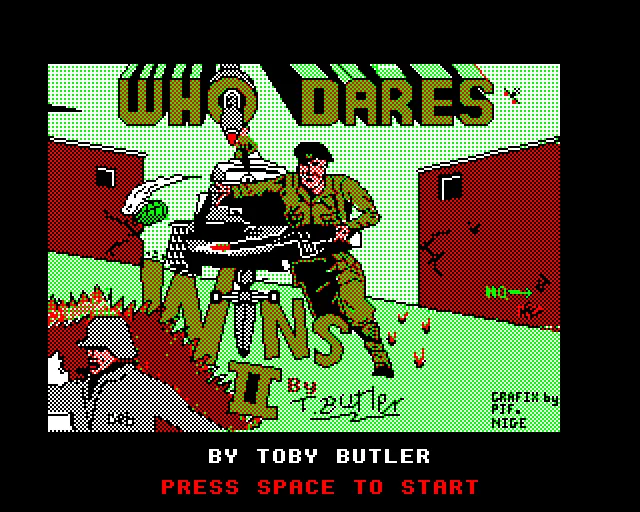 Who Dares Wins II screenshot
