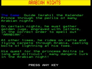 Tales of the Arabian Nights screenshot