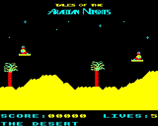 Backdrop artwork for Tales of the Arabian Nights