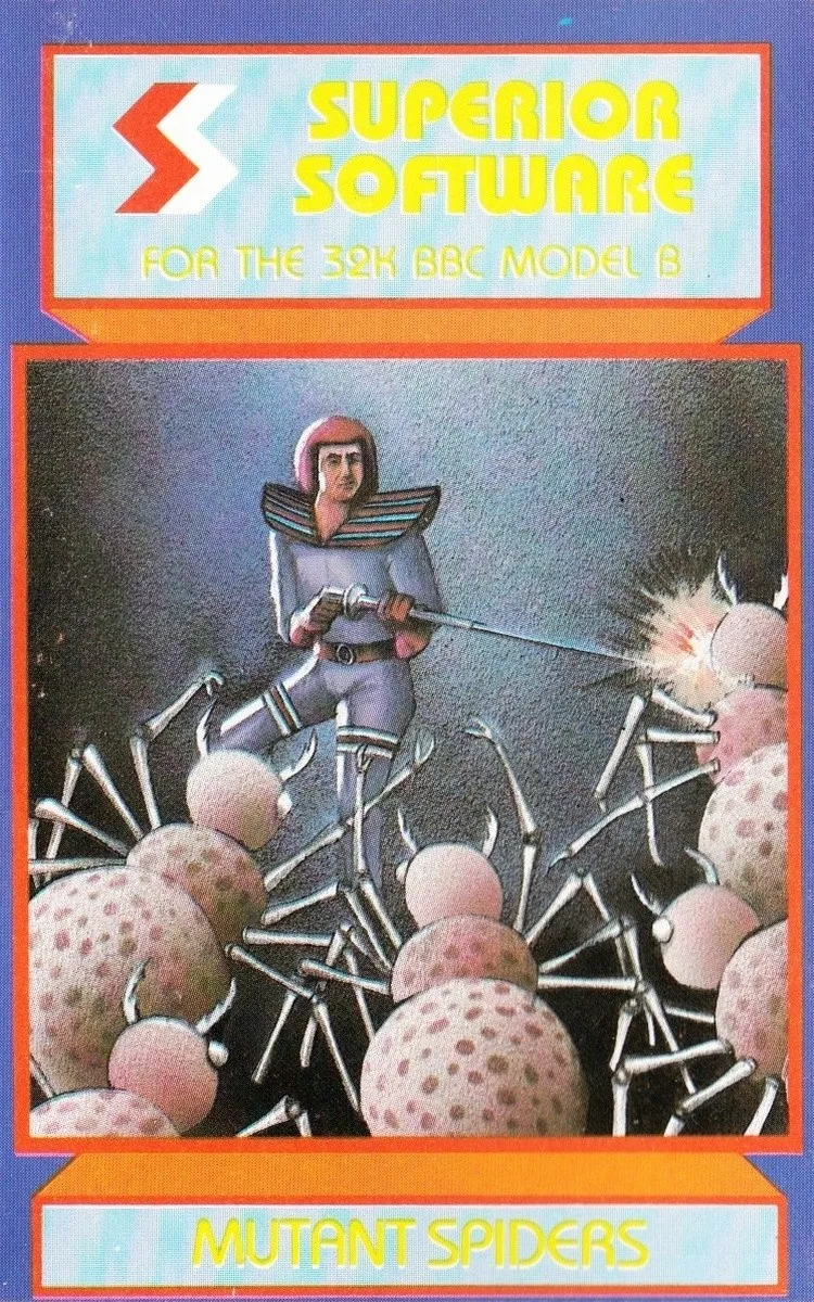 Mutant Spiders box art