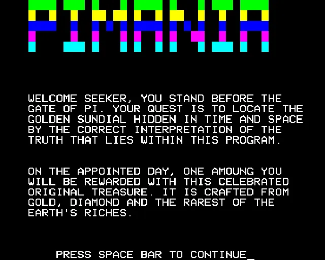 Pimania screenshot