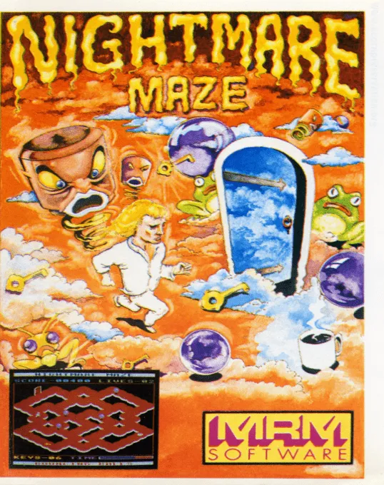 Nightmare Maze box art
