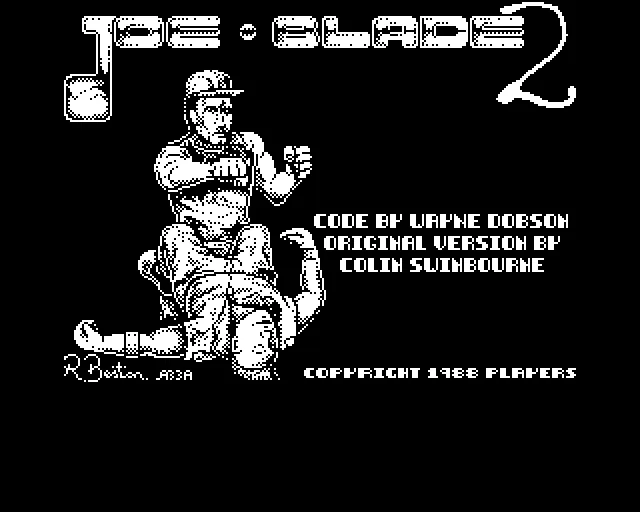 Joe Blade II screenshot