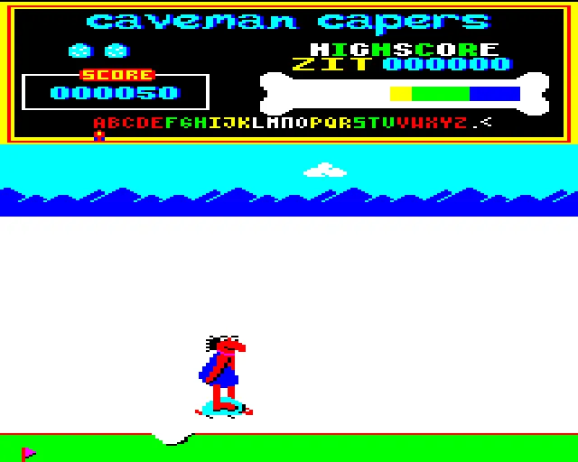 Backdrop artwork for Caveman Capers